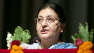 एमाले राजनीतिमा फर्कने विद्या भण्डारीको घोषणा