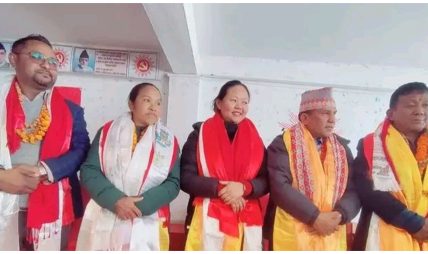 केन्द्रीय नेतृत्वमा निर्वाचित नेतालाई दोलखा एमालेको बधाई